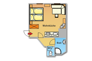 Skizze Appartement 5