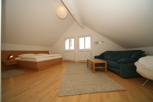 Wohn-/Schlafraum Obergeschoss - Appartement 9