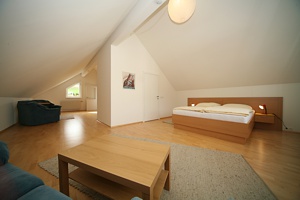 Wohn-/Schlafraum Obergeschoss - Appartement 9