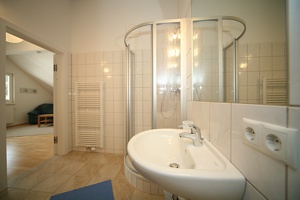 Bad Obergeschoss - Appartement 9